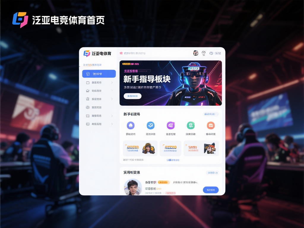 与此同时，平台还提供新手指导板块，为那些初入电竞世