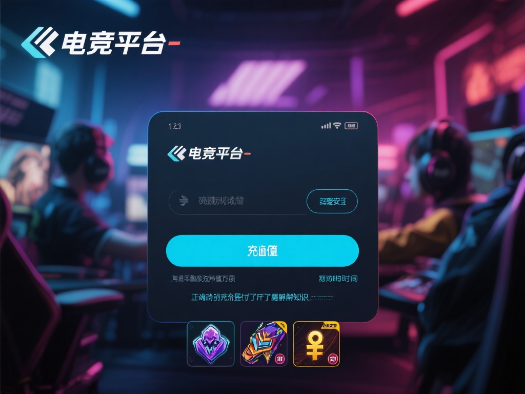 在电竞平台中，充值通常是获得虚拟物品、购买游戏皮肤